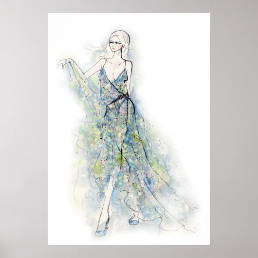 夏のドレス ポスター (正面)