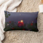 夏のナイトライト枕 ランバークッション (ブランケット)