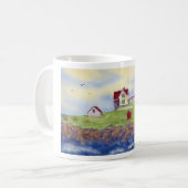 夏のヌードル コーヒーマグカップ (正面左)