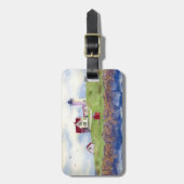 夏のヌードル ラゲッジタグ (正面縦)