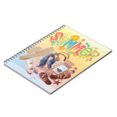 夏のノートインスパイアブック ノートブック (左側)