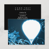 夏のハイファイ風船のようにふくらむこと 招待状 (正面/裏面)