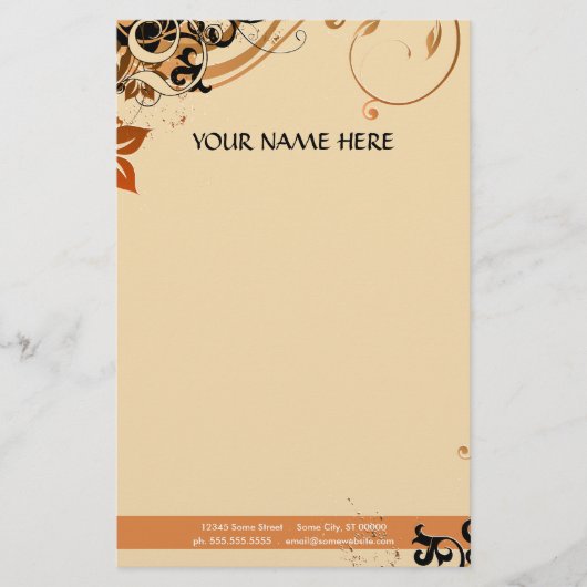 夏のハイファイ 便箋 (正面)