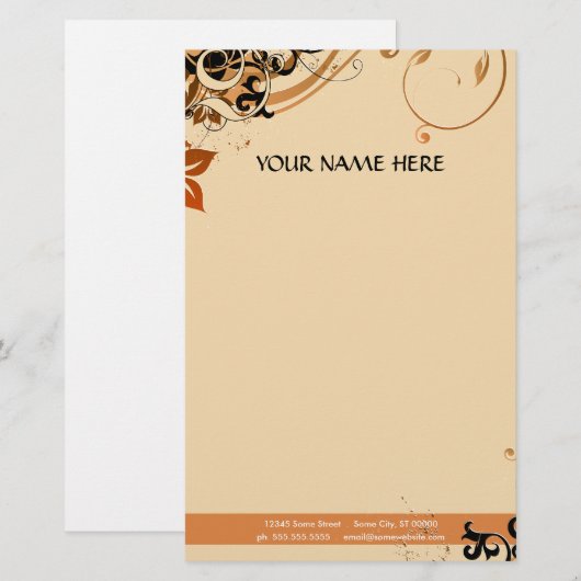 夏のハイファイ 便箋 (正面/裏面)