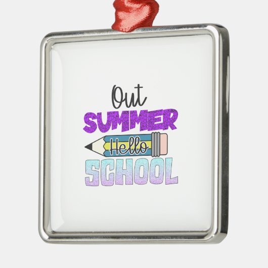 夏のハロースクール メタルオーナメント (左)