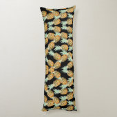 夏のハワイアン アロハトロピカルフルーツパイナップル ボディピロー (裏面 (縦))