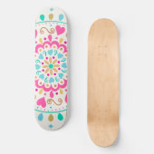 夏のハート曼荼羅 スケートボード (正面)