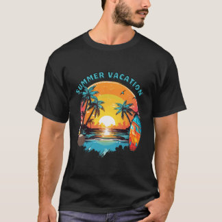 夏のバカンスの雰囲気 Tシャツ