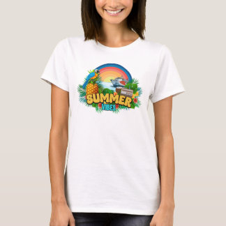夏のバケーション ビーチ Tシャツ