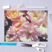 夏のバラティッシュペーパー 薄葉紙 (クラフト)