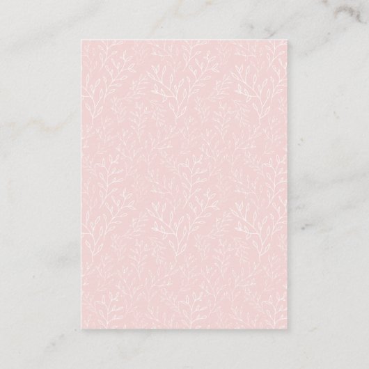 夏のバラフローラ詳細 エンクロージャーカード (裏面)