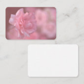 夏のバラ名刺 名刺 (正面/裏面)