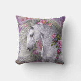 夏のバラ装飾用クッション クッション