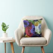 夏のバラ クッション (椅子)