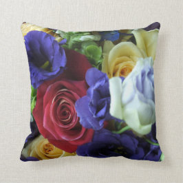 夏のバラ クッション