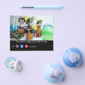 夏のパイナップル実在の不動産市場が自宅で販売される チラシ (シングル)