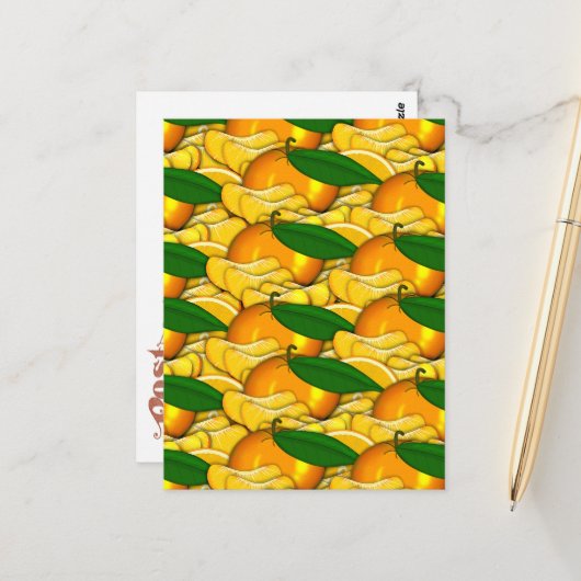 夏のパターンをミゲリン ポストカード (正面/裏面インサイチュ)