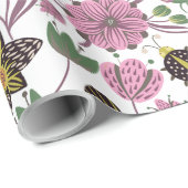 夏のパターン ラッピングペーパー (ロールコーナー)