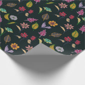 夏のパターン ラッピングペーパー (角)