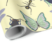 夏のパターン ラッピングペーパー (ロールコーナー)