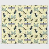 夏のパターン ラッピングペーパー (フラット)