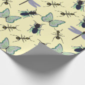 夏のパターン ラッピングペーパー (角)
