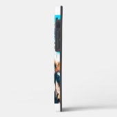 夏のパターン、熱帯の木、空。 Case-Mate iPhoneケース (裏面 / 左)