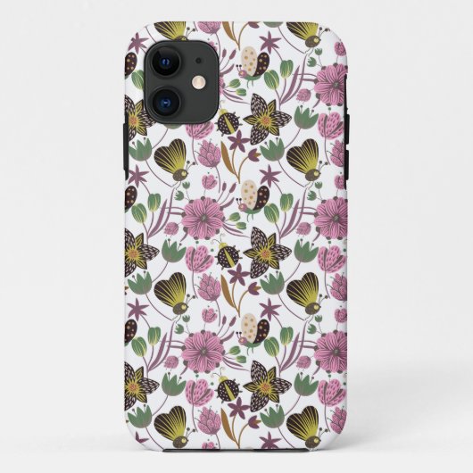 夏のパターン Case-Mate iPhoneケース (裏面)