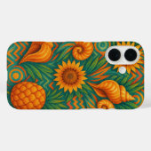 夏のパタ鮮やかーン – 熱帯シーズン Case-Mate iPhoneケース (裏面 (横))