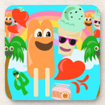 夏のパルかわいいかわいいのキャラクター