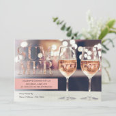 夏のパーティーの招待を祝って下さい 招待状 (スタンド正面)