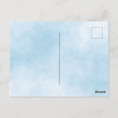 夏のパーティー沿岸ビーチ灯台への招待 ポストカード (裏面)