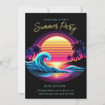 夏のパーティー – サンセットサーフグロー