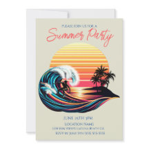 夏のパーティー-サーフィンアットサンセット