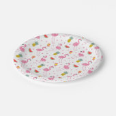 夏のパーティー ペーパープレート (アングル)