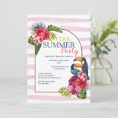 夏のパーティー 招待状 (スタンド正面)