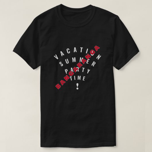 夏のパーティTシャツ Tシャツ (デザイン正面)