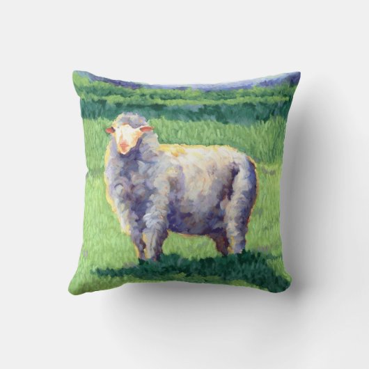 夏のヒツジ クッション (裏面)