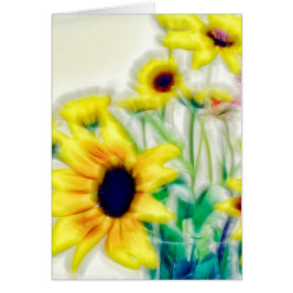 夏のヒマワリおよびStrawflowerの花束