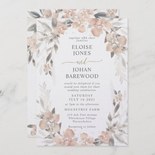 夏のヒント 招待状 (正面/裏面)