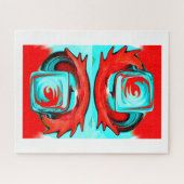 夏のヒートアート ジグソーパズル (横)