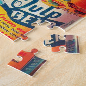 夏のビアピンアップ ジグソーパズル (側面)