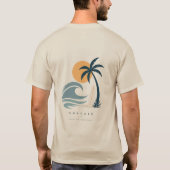 夏のビブランTシャツ Tシャツ (裏面)