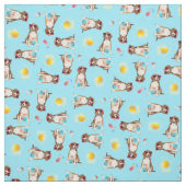 夏のビーグル ファブリック (見本)