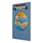 夏のビーチおもしろい日当たりの良い海岸沿岸 ミニクリップボード (アングル2)