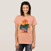夏のビーチが好き Tシャツ (正面フル)