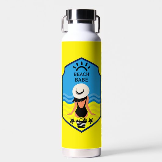 夏のビーチに欠かせない ウォーターボトル (正面)