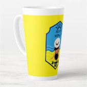 夏のビーチに欠かせない カフェラテマグ (左アングル)