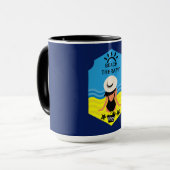 夏のビーチに欠かせない マグカップ (正面左)