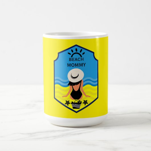 夏のビーチに欠かせない モーフィングマグカップ (中央)